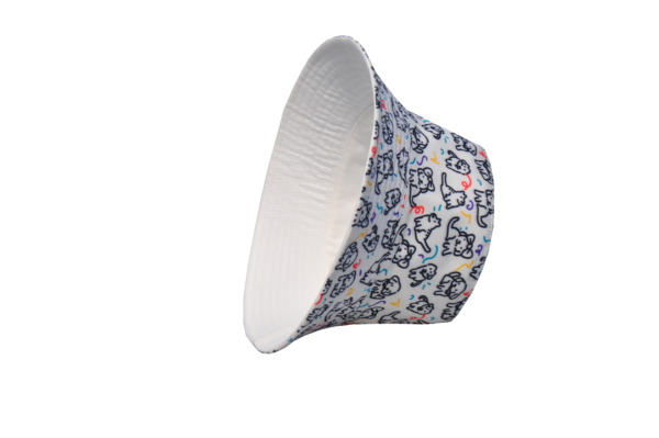 26090032_11 Puppy All-Over Print Reversible Bucket Hat 26090032_11