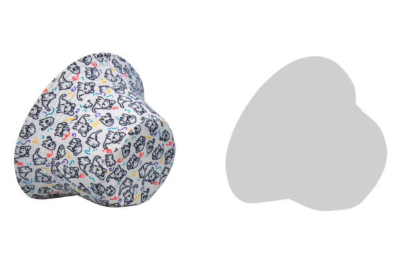 26090032_13 Puppy All-Over Print Reversible Bucket Hat 26090032_13