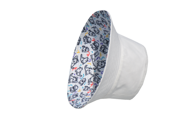 26090032_3 Puppy All-Over Print Reversible Bucket Hat 26090032_3