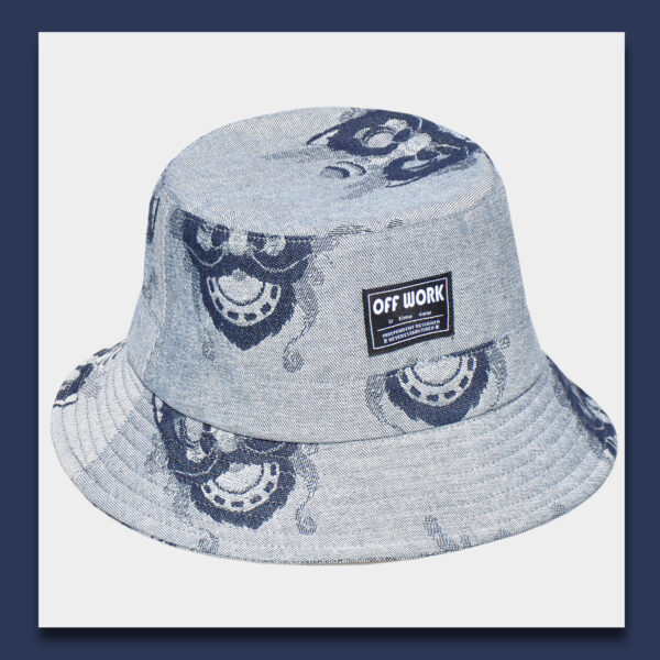 26090034_2 Lion Dance Denim Bucket Hat