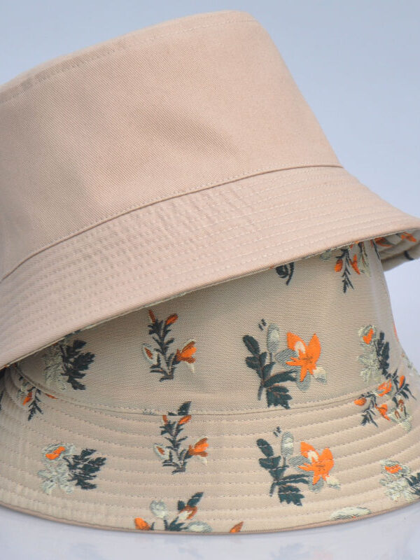 Small Flower Reversible Bucket Hat