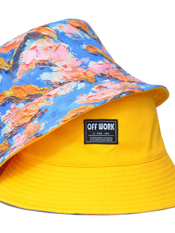 Printed Reversible Bucket Hat