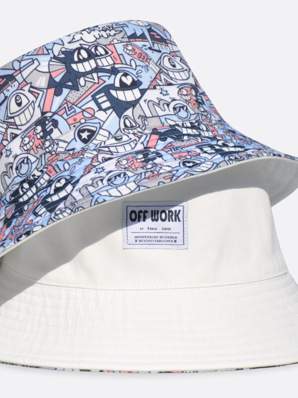 Graffiti Reversible Bucket Hat