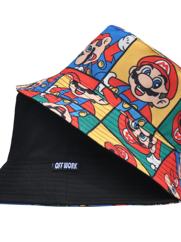 Super Mario Reversible Bucket Hat