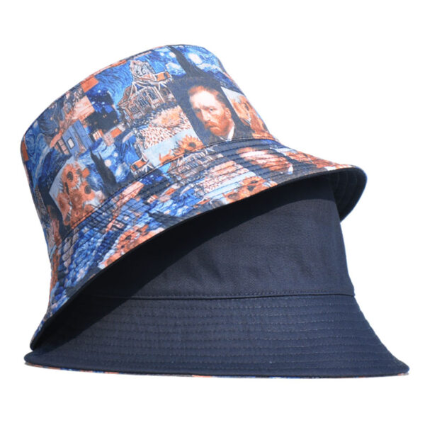 Van Gogh Reversible Bucket Hat