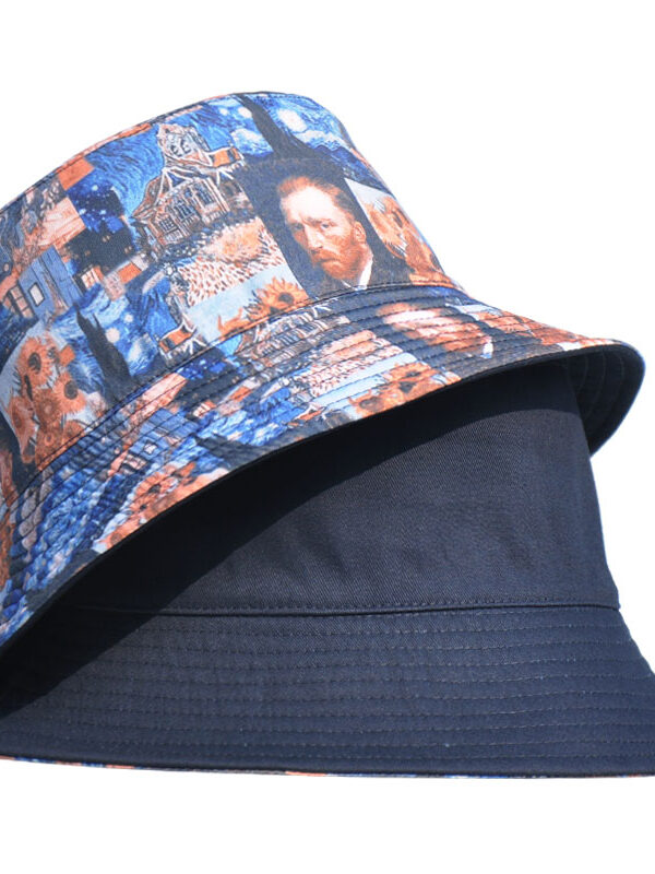 Van Gogh Reversible Bucket Hat