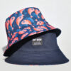 26090070_1 Twin Fish Reversible Bucket Hat