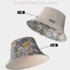 Coffee Cat Reversible Bucket Hat