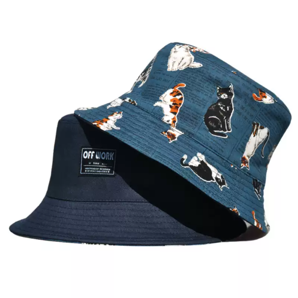 26090081_2 Cat Reversible Bucket Hat