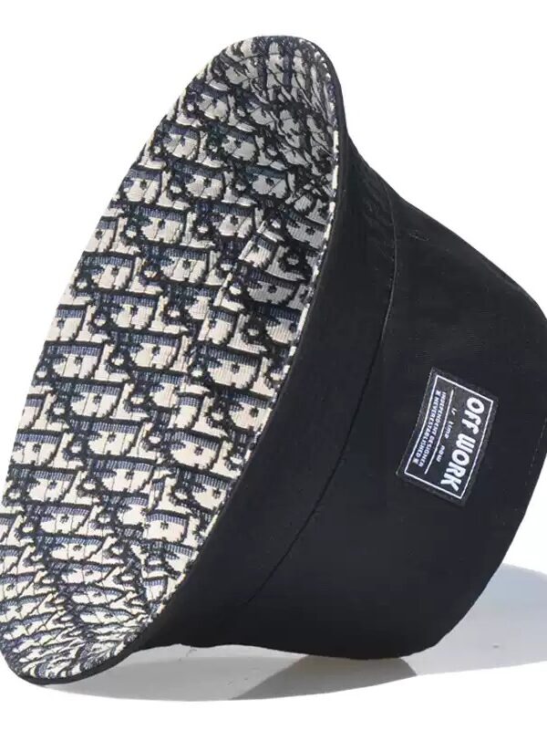 Letter D Reversible Bucket Hat