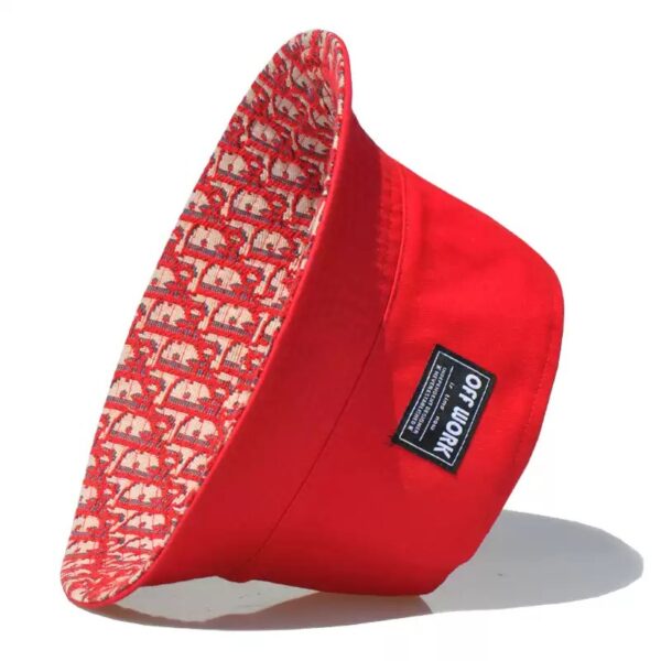 26090083_2 Letter D Reversible Bucket Hat
