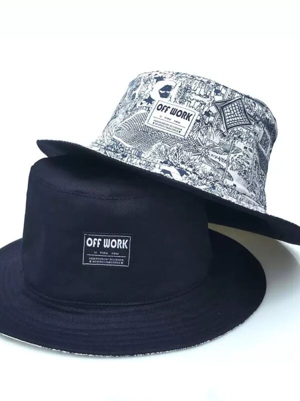 Along the River During Qingming Reversible Bucket Hat