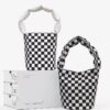 26090091_1 Checkered Bucket Bag