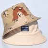 Khaki Camo Reversible Bucket Hat