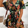 Beach one-piece swimsuit2 Loose-printed jumpsuit
